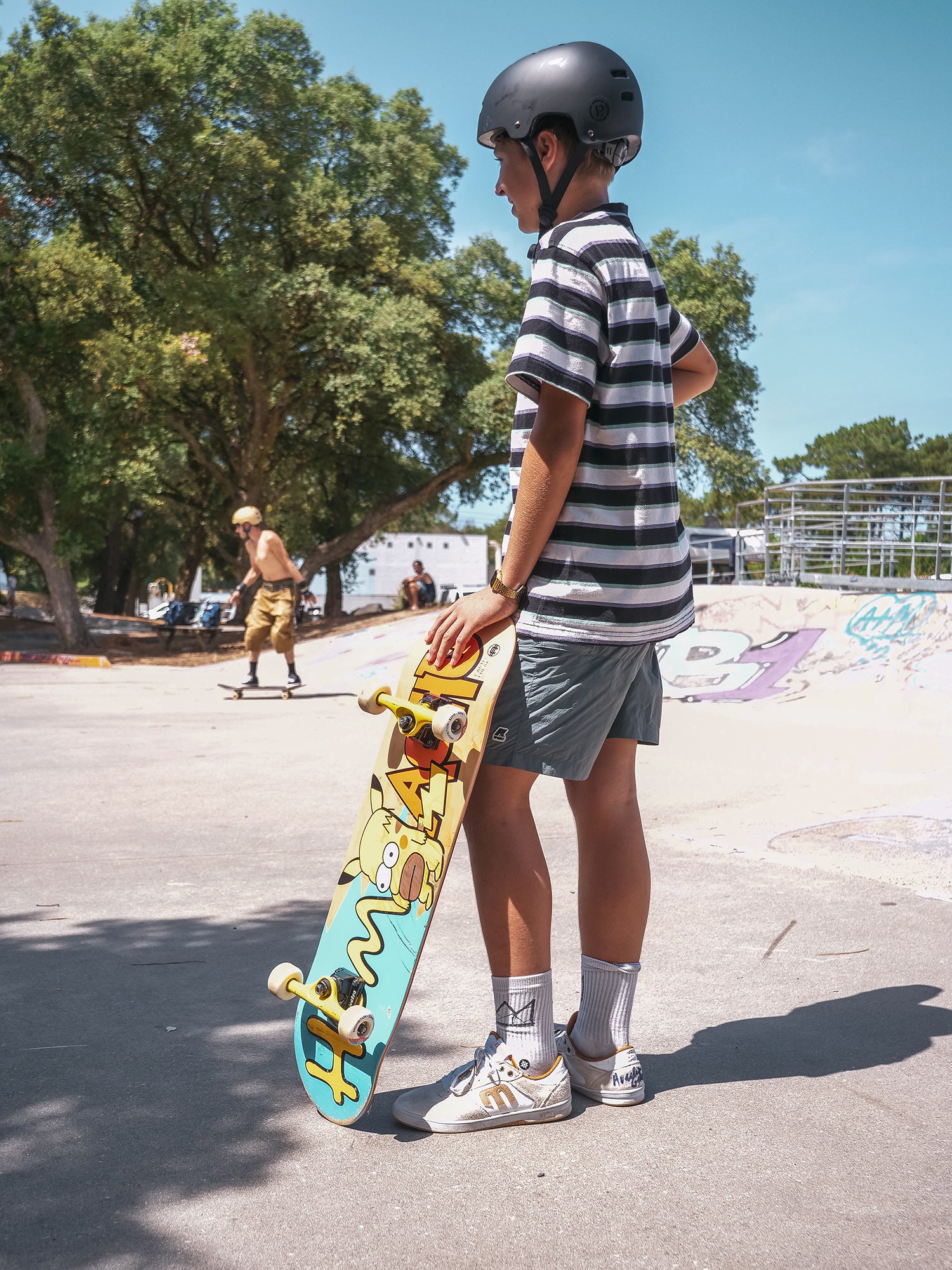 CARTEL SKATEBOARDS - HOMACHU - YELLOW SKATEBOARD COMPLETE