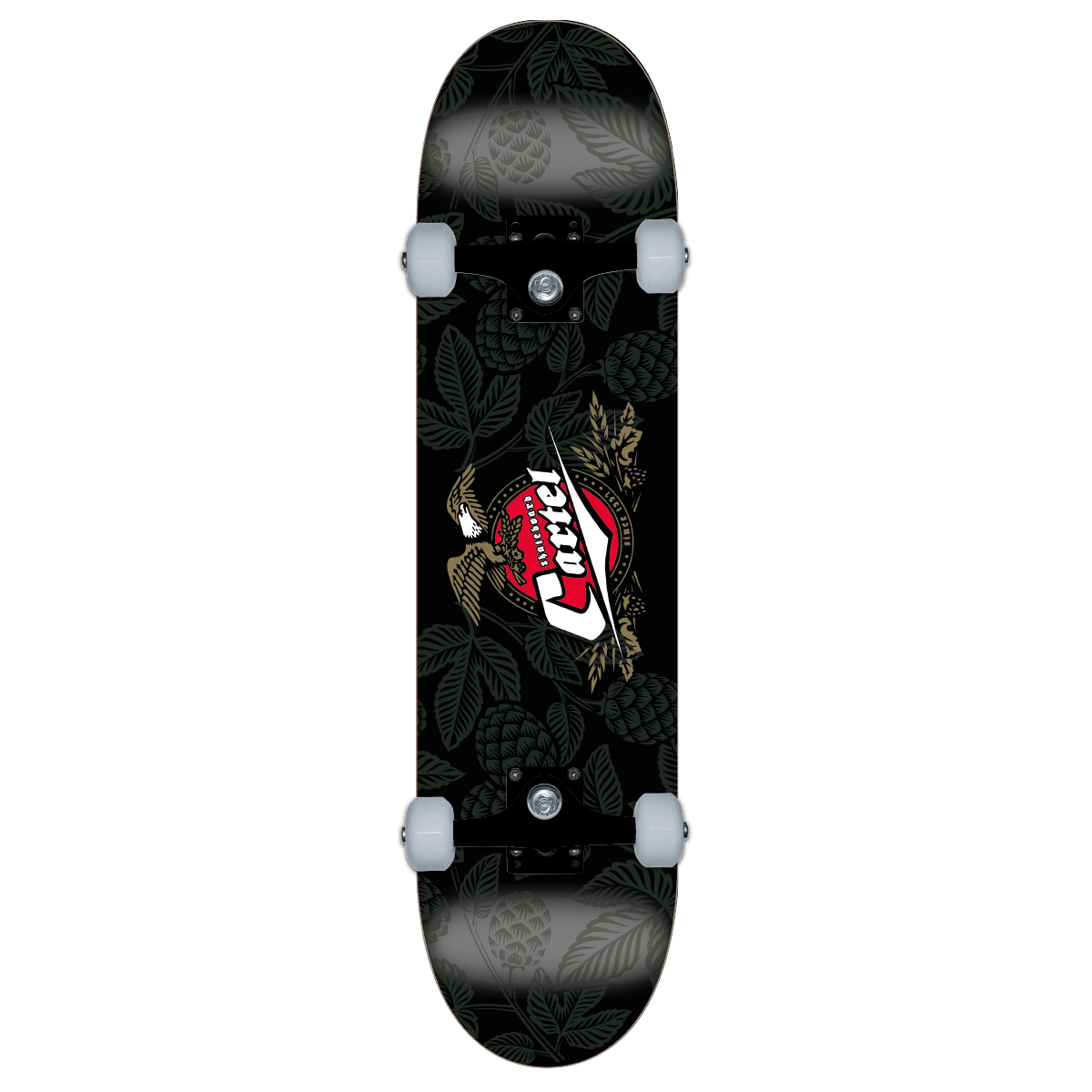 CARTEL SKATEBOARDS - CARTILLER - BLACK SKATEBOARD COMPLETE