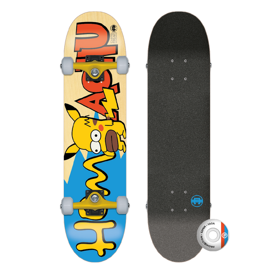 CARTEL SKATEBOARDS - HOMACHU - YELLOW SKATEBOARD COMPLETE
