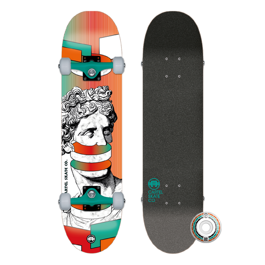 CARTEL SKATEBOARDS - MYTHS - MARBLE SKATEBOARD COMPLETE