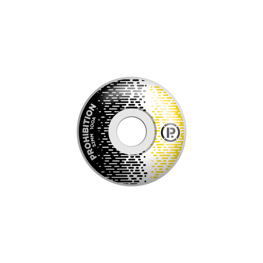 PROHIBITION - GRADO WHEELS - BLACK/YELLOW