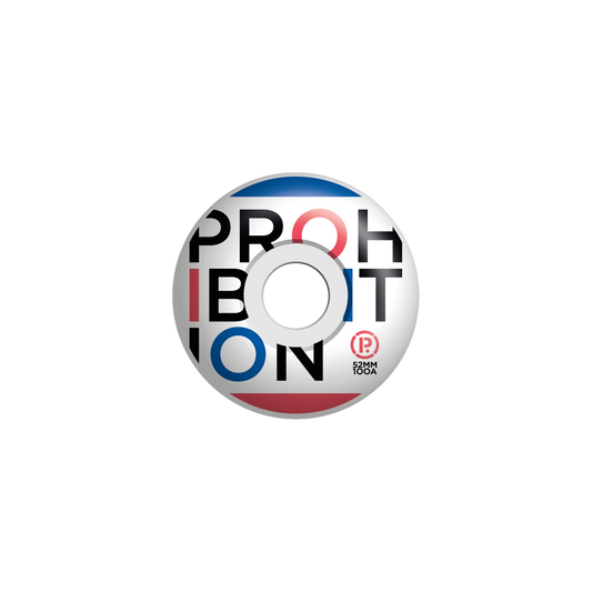 PROHIBITION - OCCUPY WHEELS - BLACK/ BLUE/CORAL