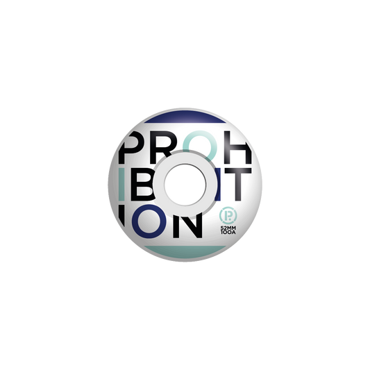 PROHIBITION - CARTEL SKATEBOARDS - OCCUPY WHEELS - BLUE/ORANGE