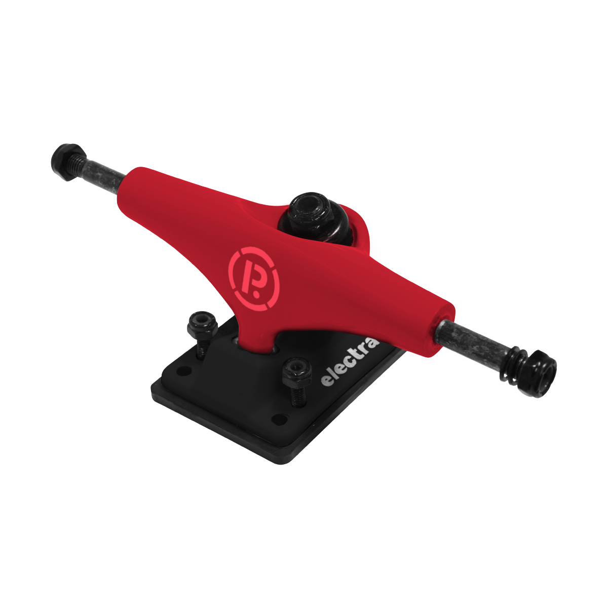 PROHIBITION SKATEBOARDS - ELECTRA TRUCK EXTRUDED - RED/BLACK