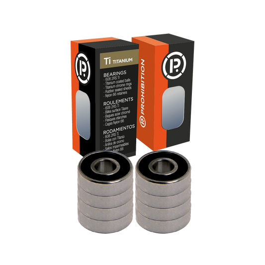 PROHIBITION - TITANIUM BEARINGS