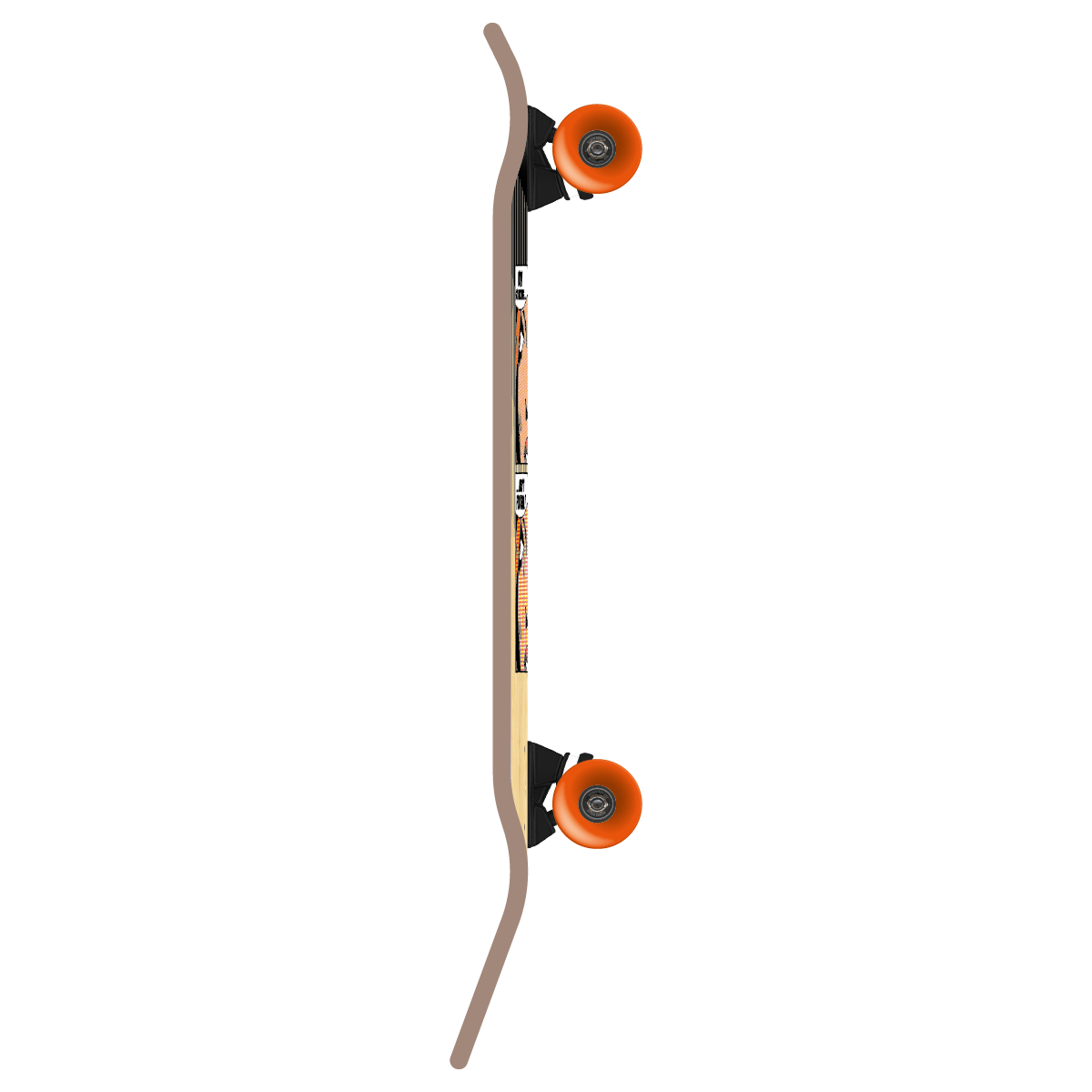 PROHIBITION RETRO-MINI SKATEBOARDS 28.5