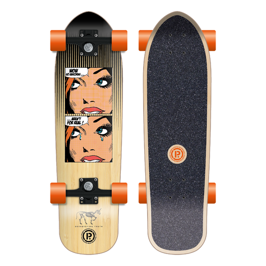 PROHIBITION RETRO-MINI SKATEBOARDS 28.5
