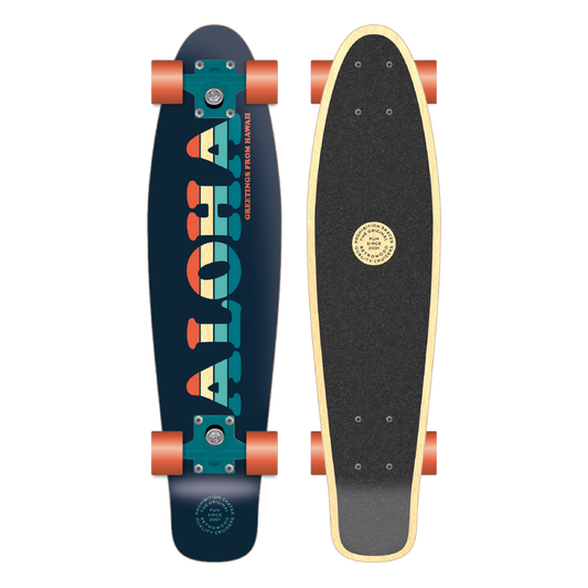 PROHIBITION SKATEBOARDS - ALOHA RETROWOOD 28