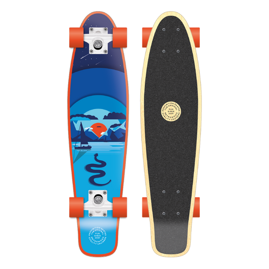 PROHIBITION - LOCHNESS RETROWOOD SKATEBOARD 28