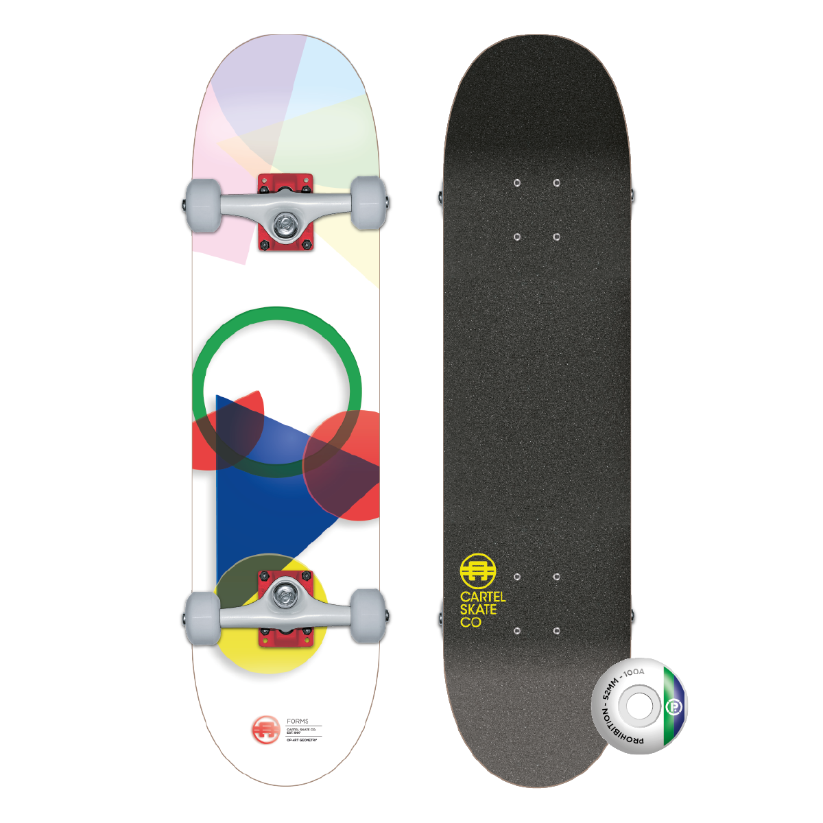 CARTEL SKATEBOARDS - FORMS - MULTI SKATEBOARD COMPLETE