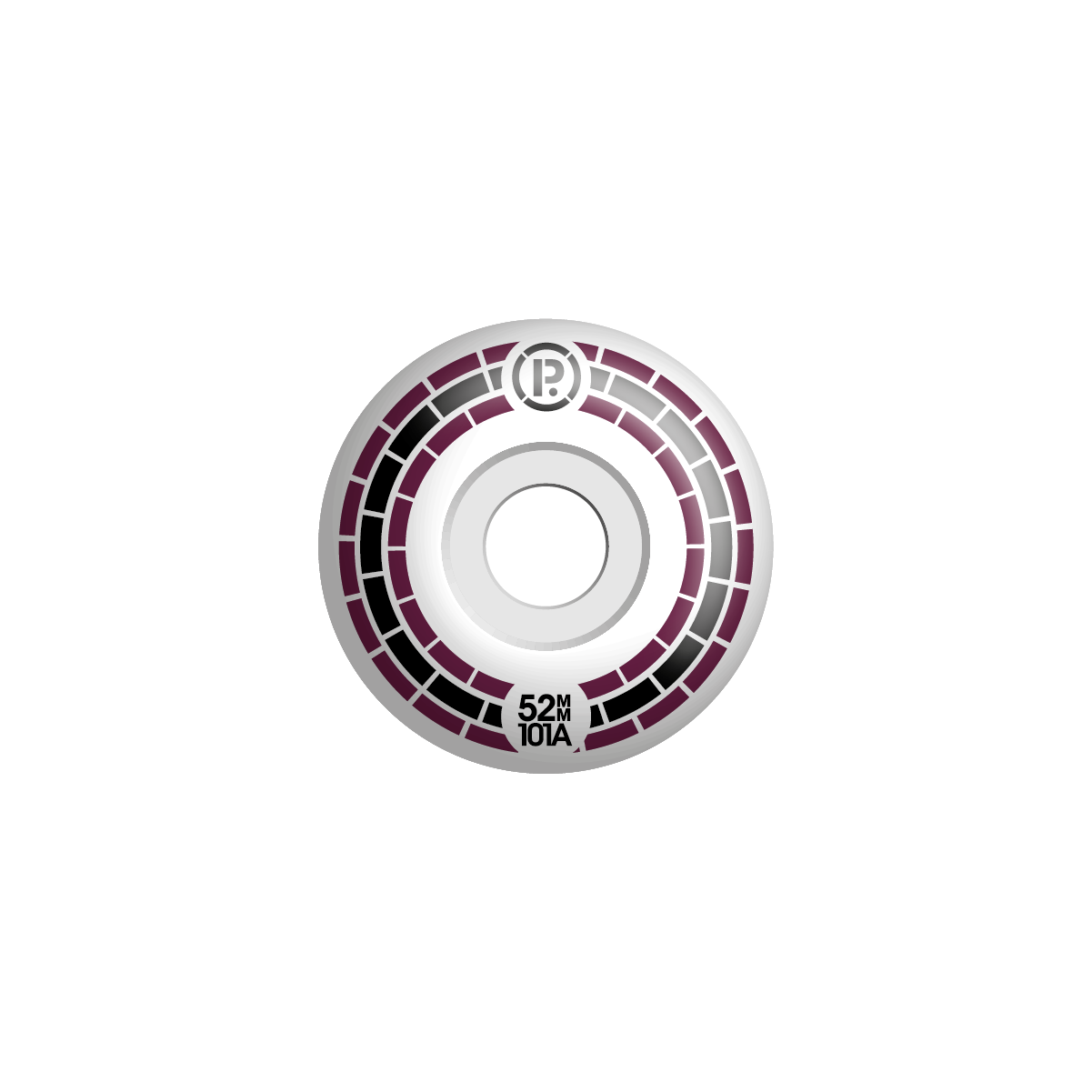 PROHIBITION - MOSAIC WHEELS - CLARET/BLACK/CLARET