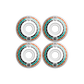 PROHIBITION - MOSAIC WHEELS - ORANGE/TEAL