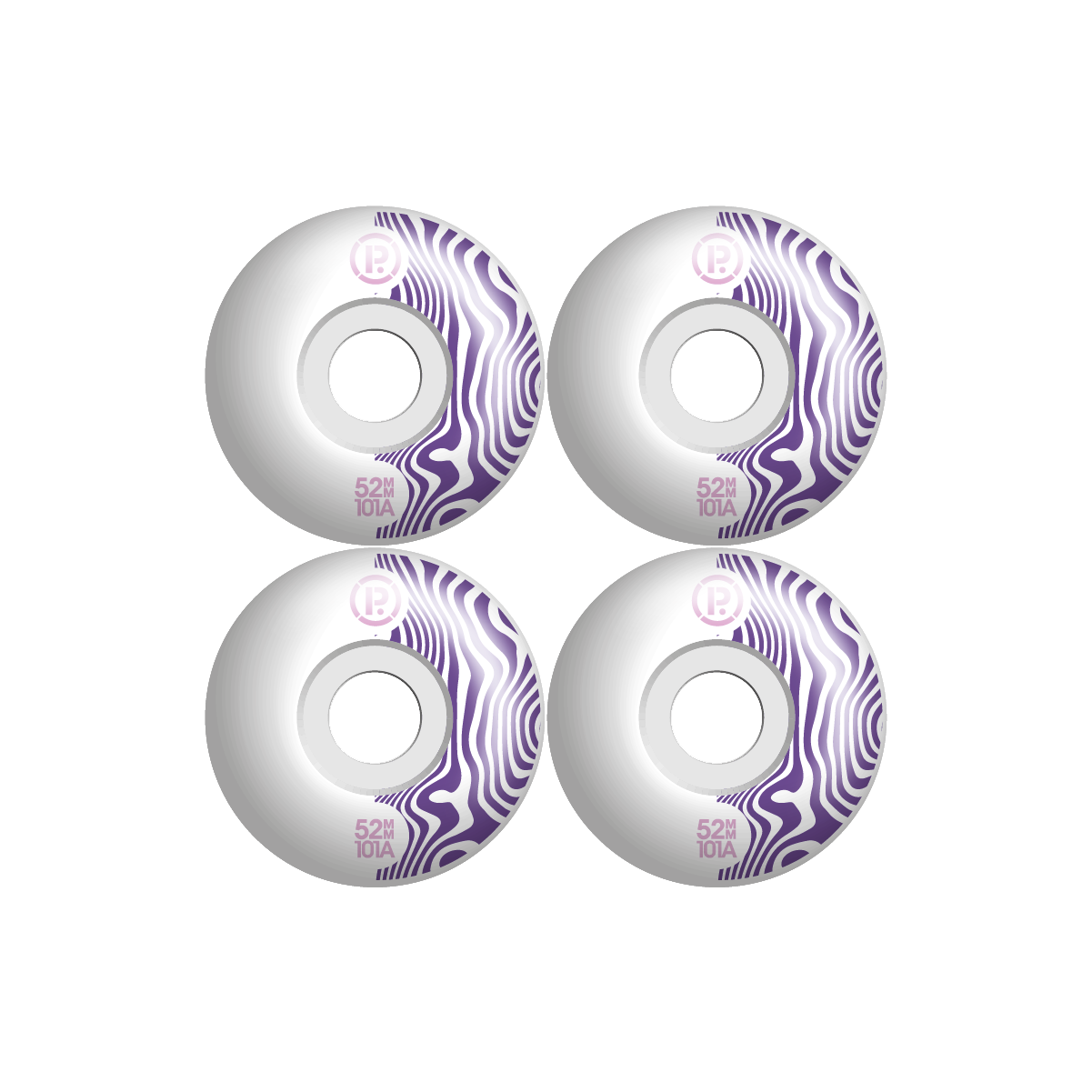 PROHIBITION PSYCHO WHEELS - PURPLE/PINK