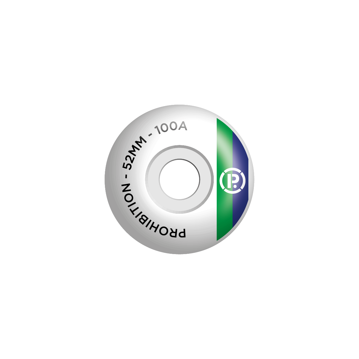 PROHIBITION RACEBAND WHEELS - GREEN/ROYAL