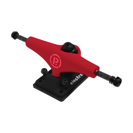 PROHIBITION SKATEBOARDS - ELECTRA TRUCK EXTRUDED - RED/BLACK