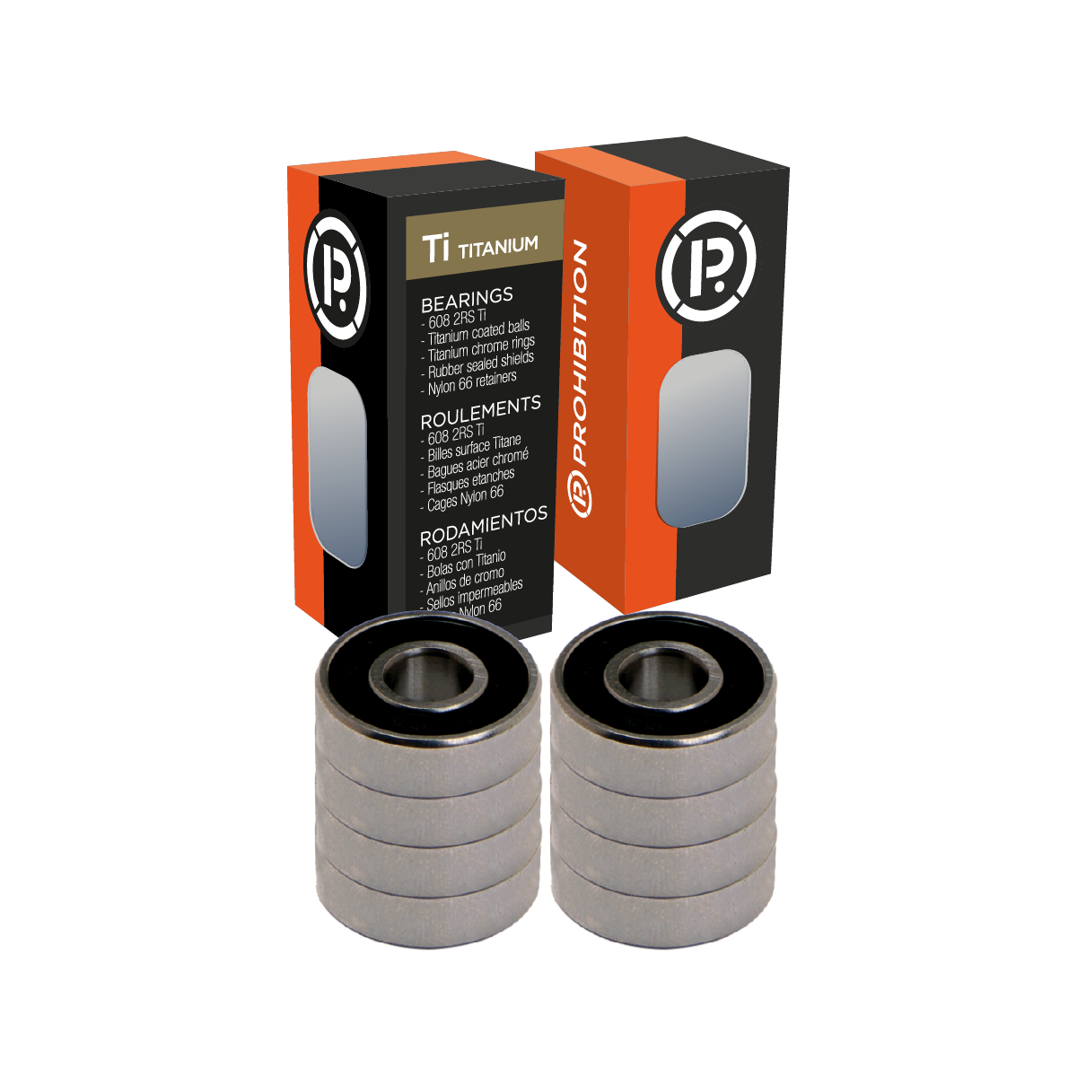 PROHIBITION - TITANIUM BEARINGS