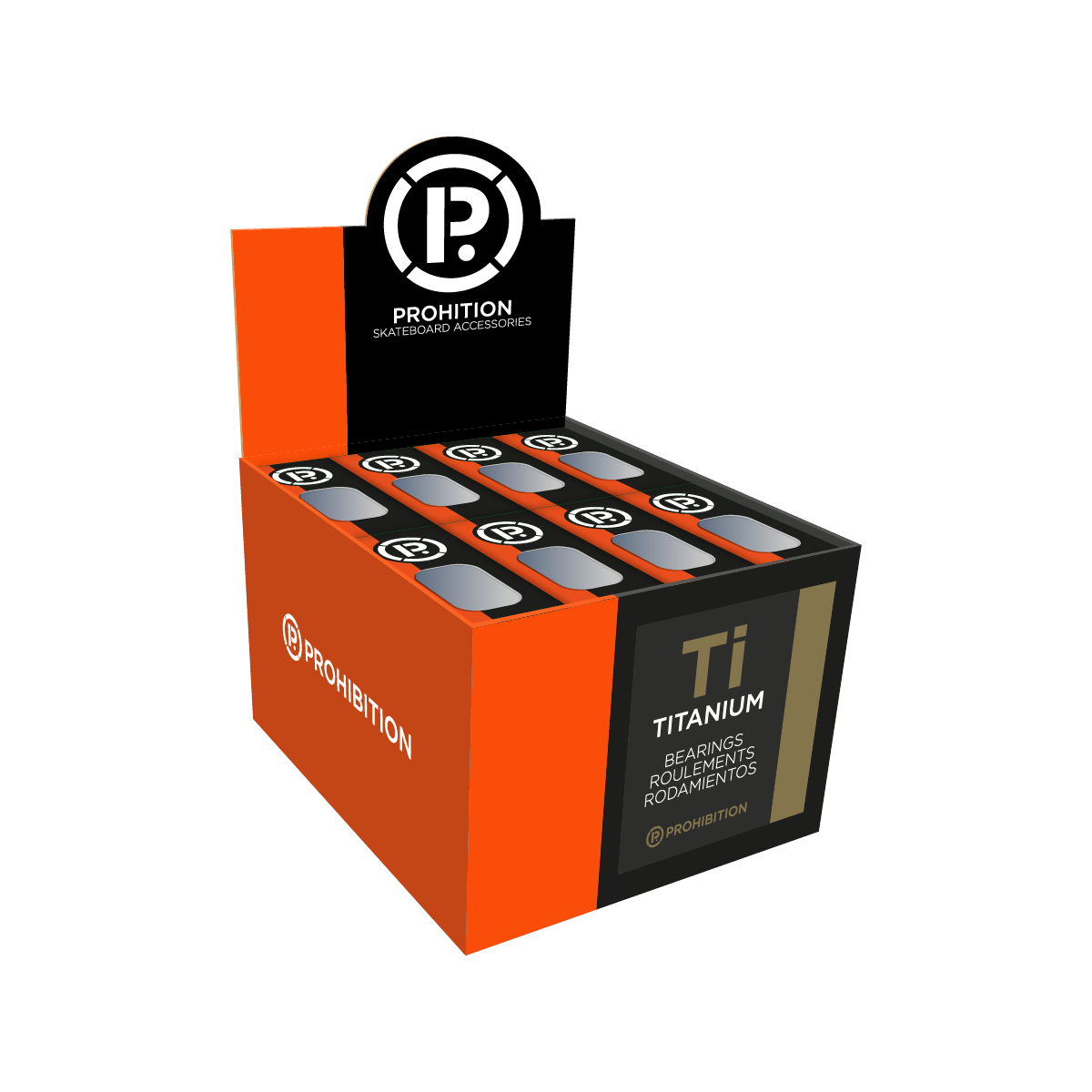 PROHIBITION - TITANIUM BEARINGS