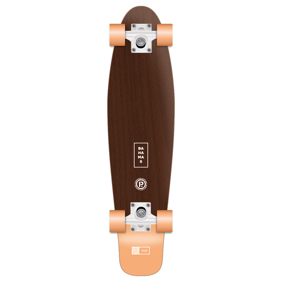 PROHIBITION SKATEBOARDS - BAHAMAS RETROWOOD 28