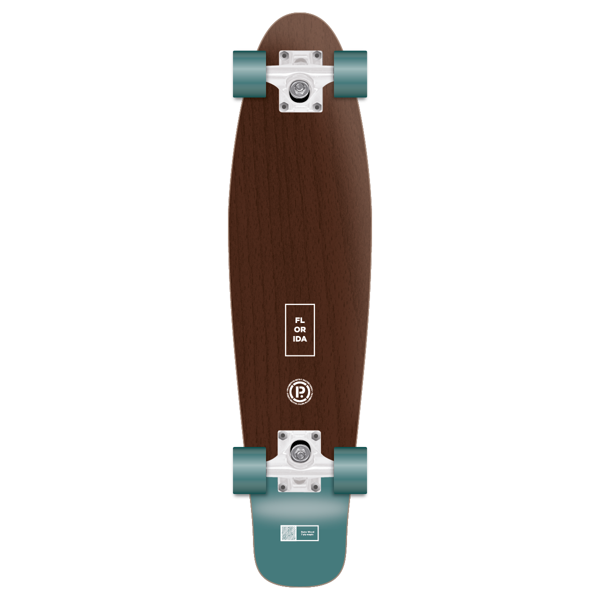 CARTEL SKATEBOARDS - FLORIDA RETROWOOD 28