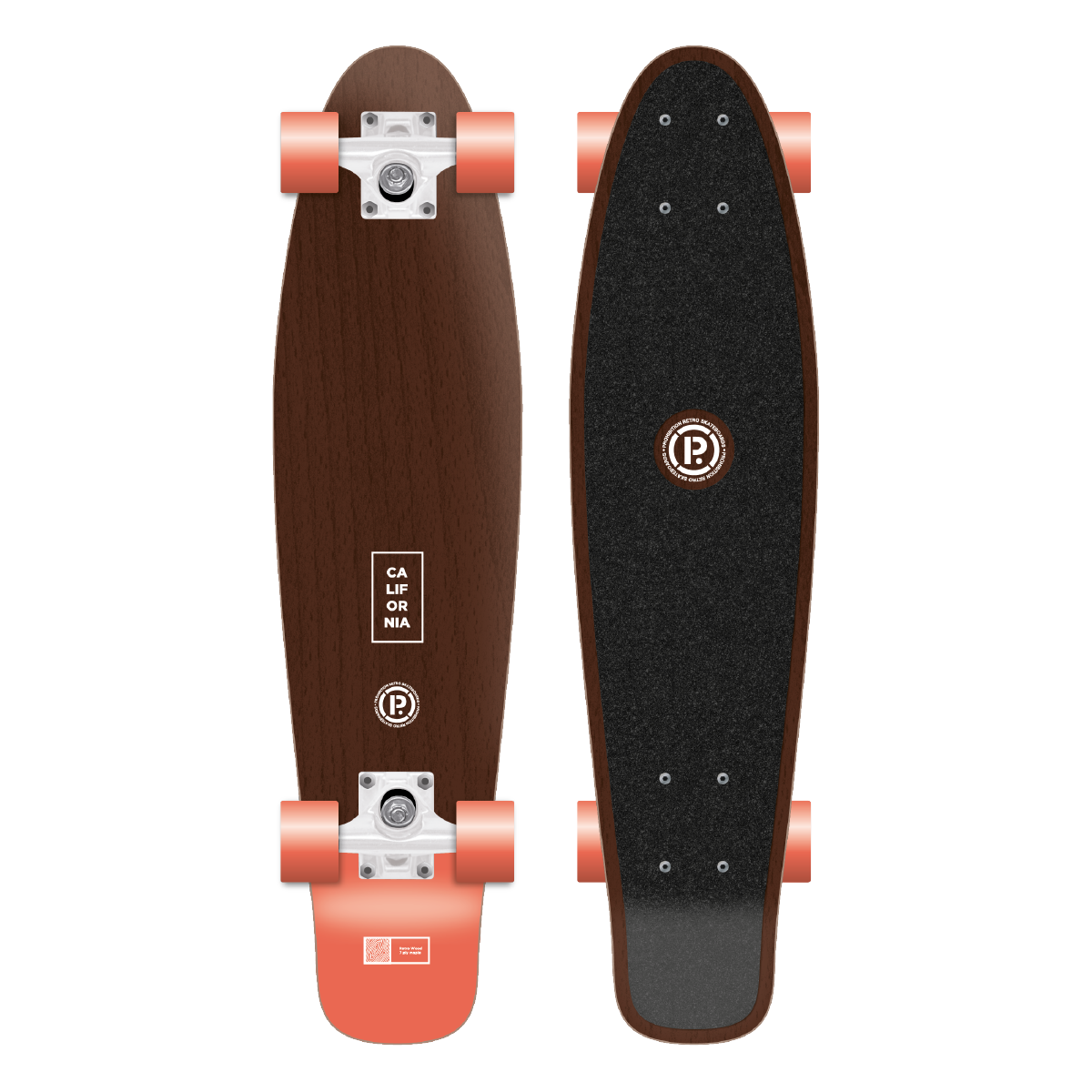 PROHIBITION SKATEBOARDS - CALIFORNIA RETROWOOD 28