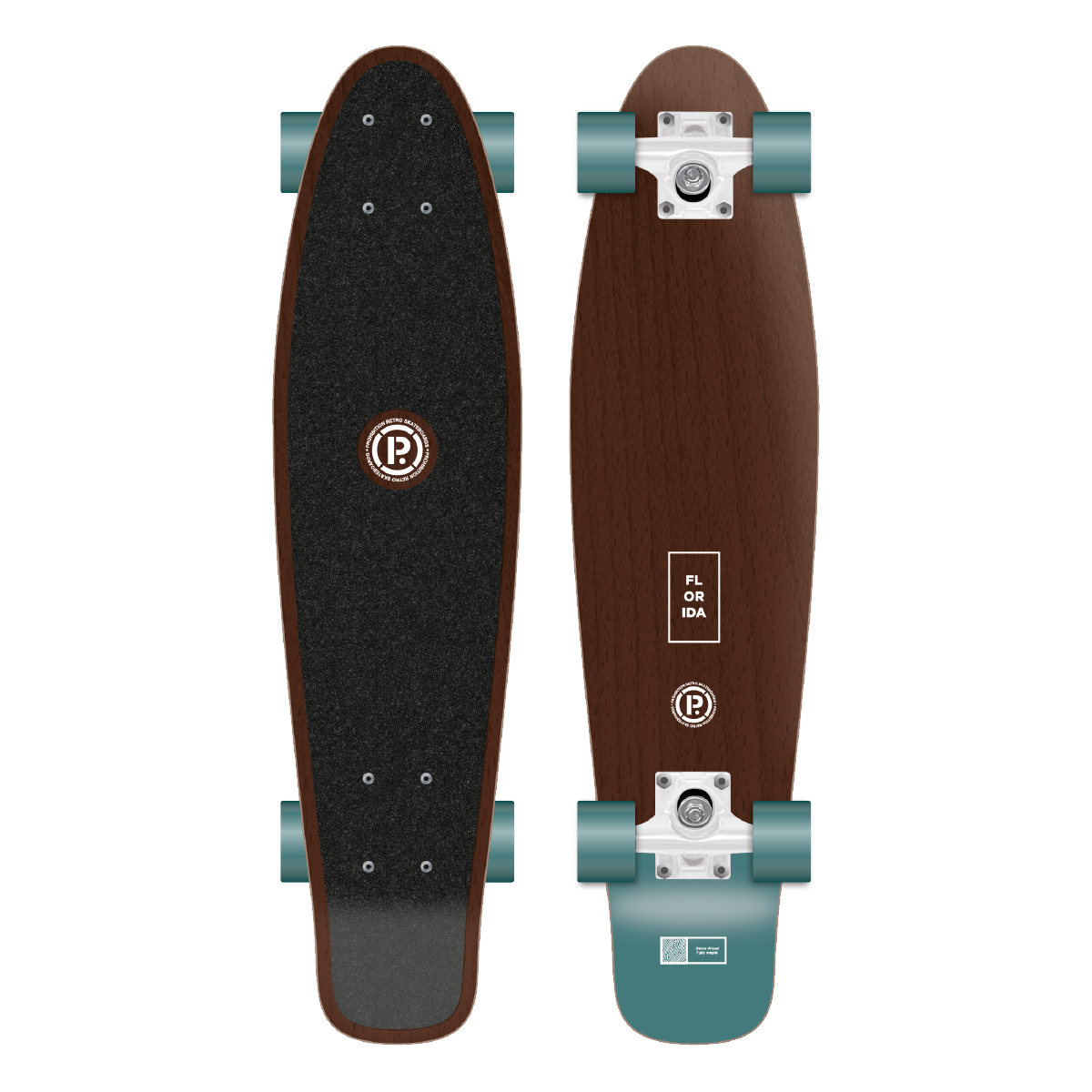 CARTEL SKATEBOARDS - FLORIDA RETROWOOD 28