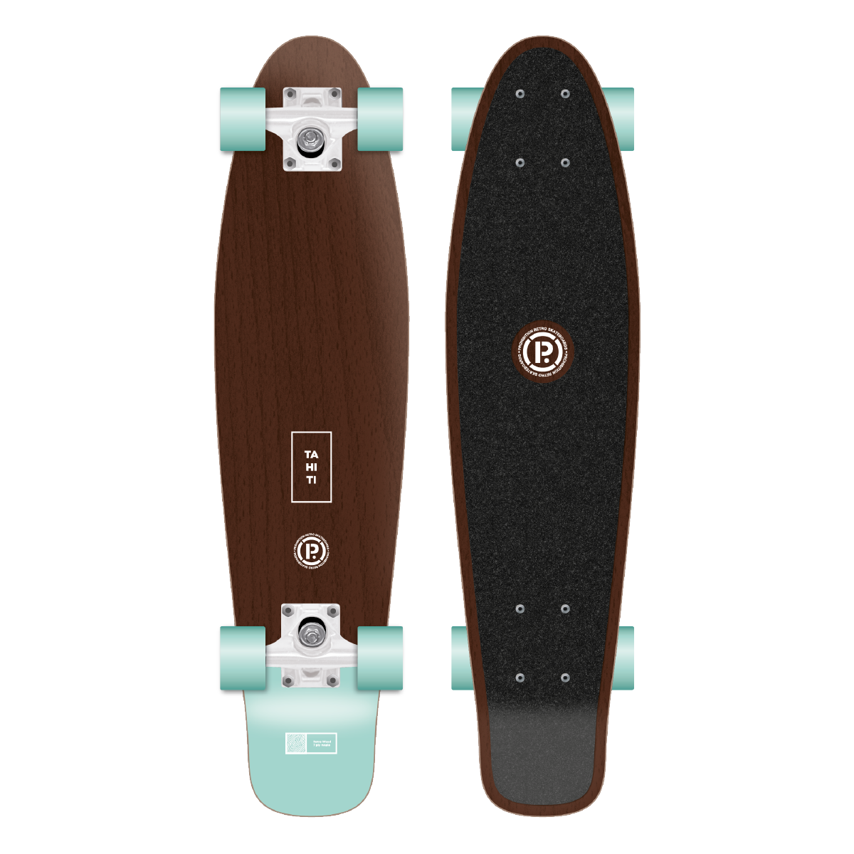 PROHIBITION - TAHITI RETROWOOD SKATEBOARDS 28