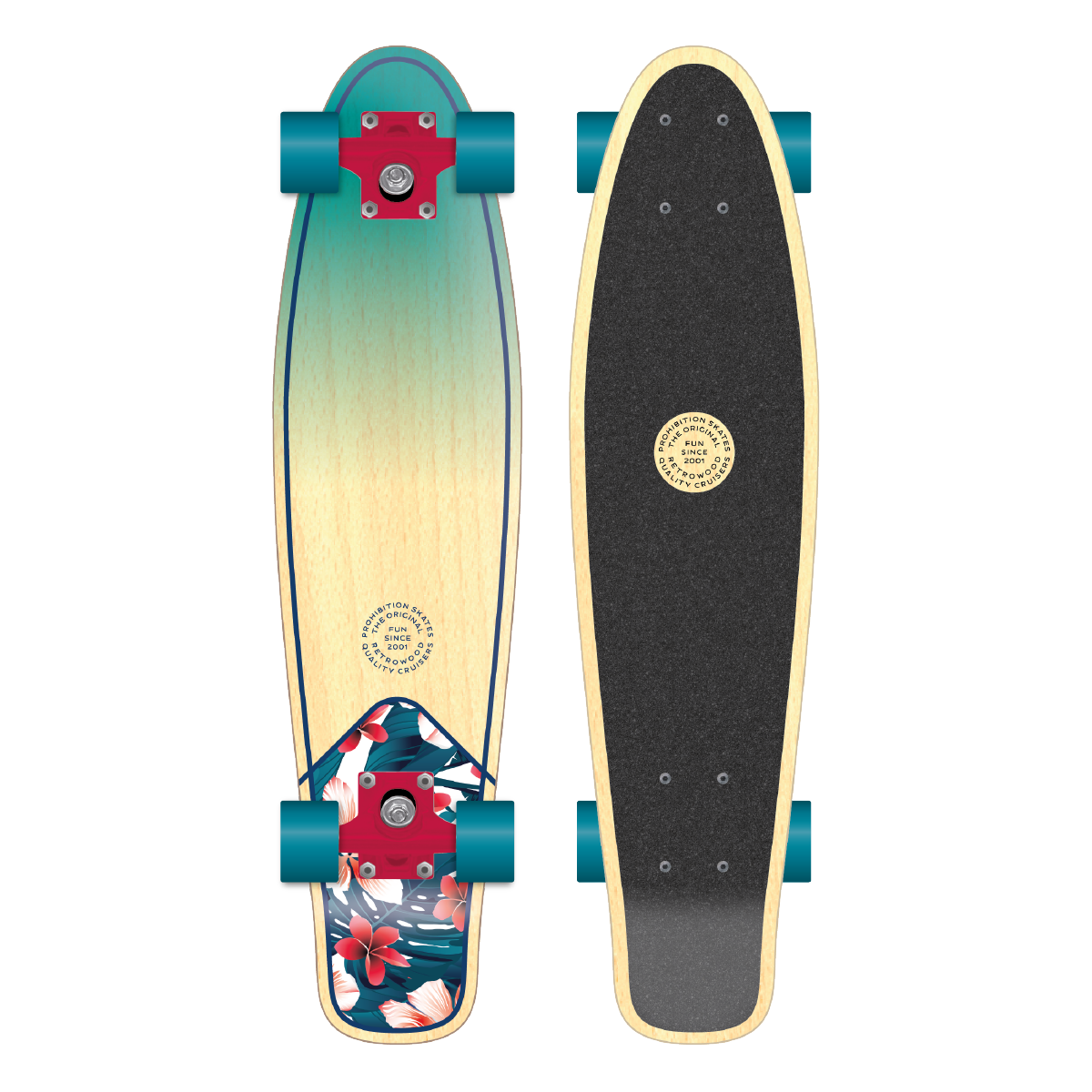 PROHIBITION - KAHAE RETROWOOD SKATEBOARDS 28