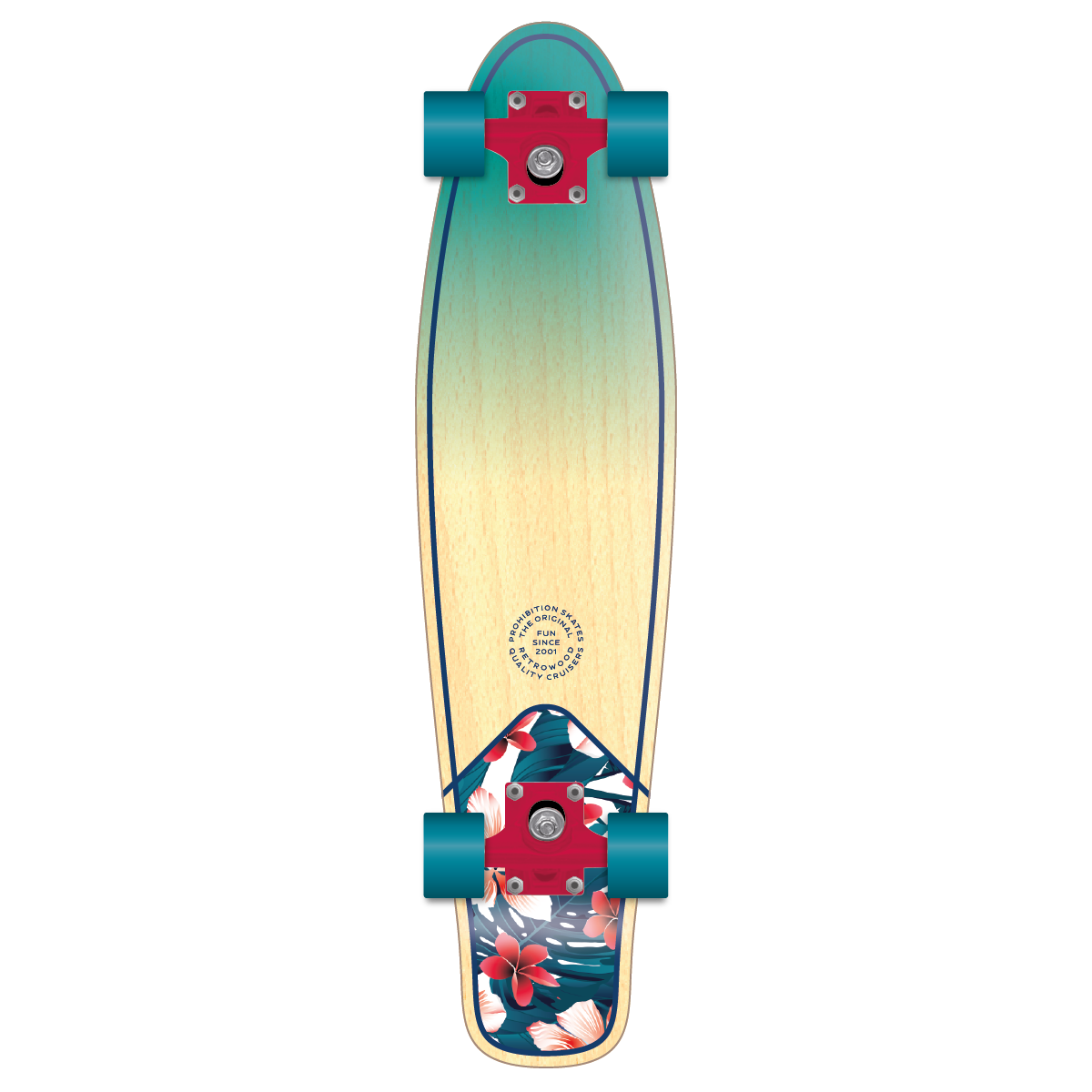 PROHIBITION - KAHAE RETROWOOD SKATEBOARDS 28