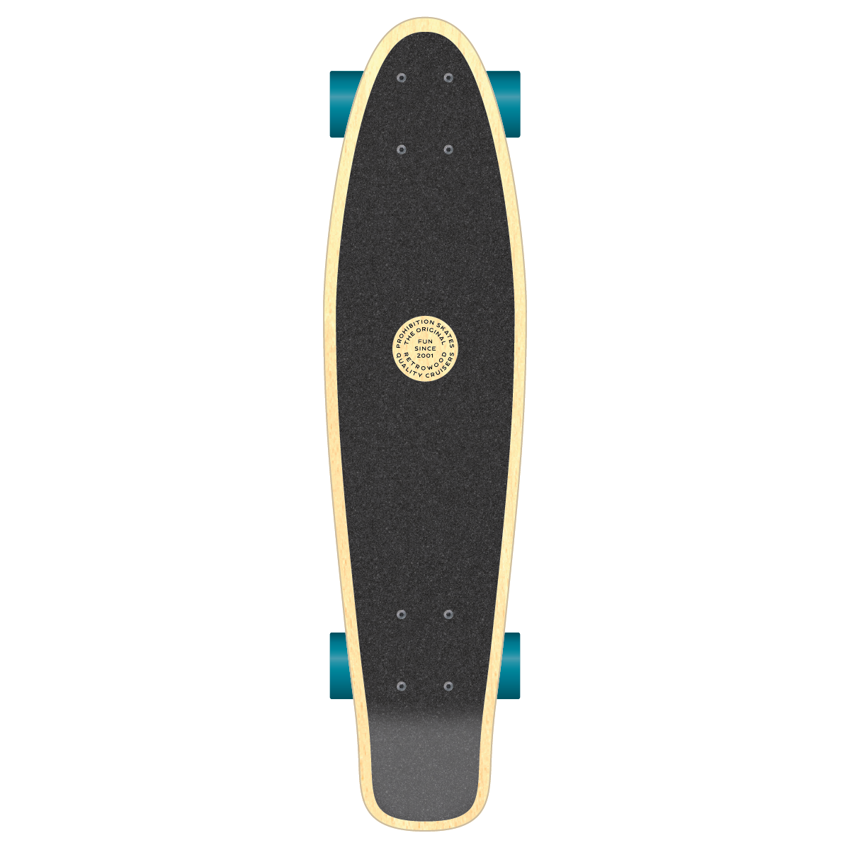 PROHIBITION - KAHAE RETROWOOD SKATEBOARDS 28